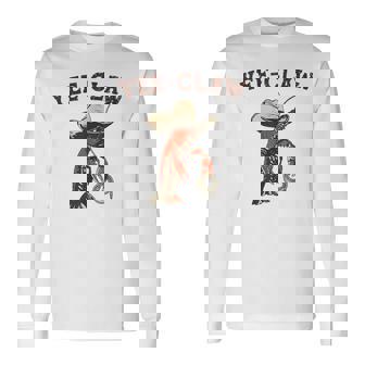 Yee Claw Crawfish Cajun Seafood Festival Long Sleeve T-Shirt - Monsterry