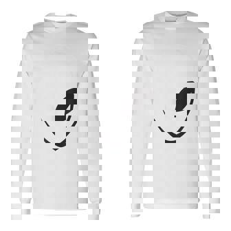 Yin Yang Alien Face Ovni Extraterrestre T-shirt à manches longues - Cadeauxyz