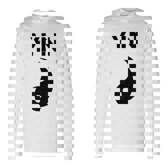 Yin Yang Costume Costumes De Couple Costumes De Partenaire T-shirt à manches longues - Cadeauxyz