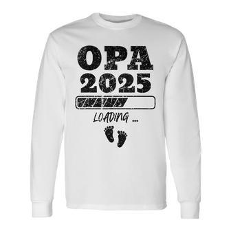 Zum Opa Beförders 2025 Gray Langarmshirts - Geschenkecke