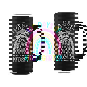 100 Days Of Kindergarten Rainbow Happy 100Th Day Of School Coffee Mug | Mazezy
