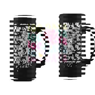 100 Days Of School Coquette Bow Pretty Classroom Outfit Coffee Mug | Mazezy