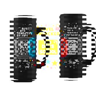 100 Days Of School Level Unlocked Gamer Boys Video Games Coffee Mug | Mazezy