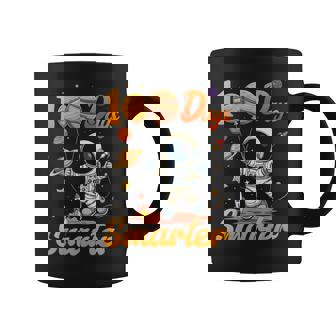 100 Days Smarter 100Th Day Of School For Boys Girl Astronaut Coffee Mug - Thegiftio