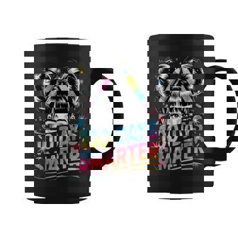 100 Days Smarter Girls 100Th Day Of School For Girls Coffee Mug - Monsterry