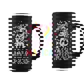 100 Magical Days Of School Unicorn 100Th Day Of School Girls Coffee Mug - Thegiftio