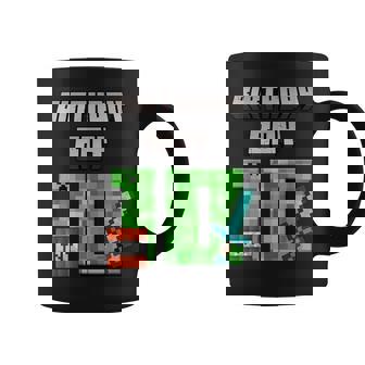 10Th Birthday Video Gamer Pixel Birthday 10 Years Old Boys Coffee Mug | Mazezy