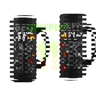 11Th Birthday Gamer Pixel Creepin’ Into 11 Video Game Party Coffee Mug - Seseable