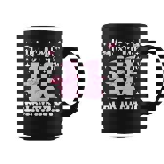 11Th Coquette Themed Birthday Eleven Year Old Girl Bow Coffee Mug | Mazezy