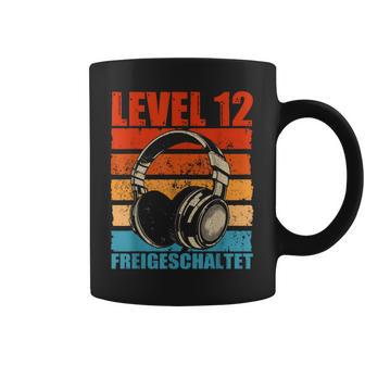 12Th Birthday Boysideo Gamer Level 12 Unlocked Boys Tassen - Geschenkecke