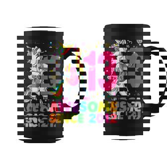 13 Years Old Unicorn Flossing 13Th Birthday Girl Party Coffee Mug - Seseable