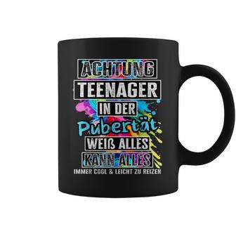 13Th Birthday Girl Nager Puberty 13 Year Old Boys Tassen - Geschenkecke