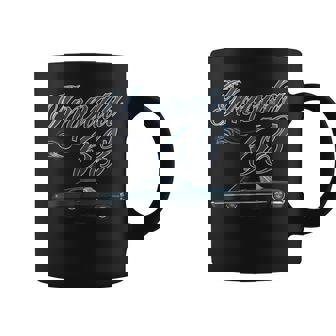1963 Impala Low Rider Kustom Lead Sled Hot Rod Muscle Car Graphic Print Coffee Mug - Monsterry