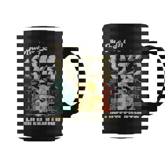 1973 Vintage Drum Set Coffee Mug | Mazezy