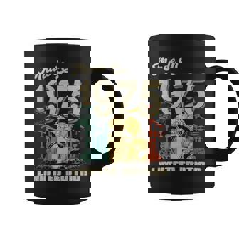 1975 Vintage Drum Set Coffee Mug | Mazezy