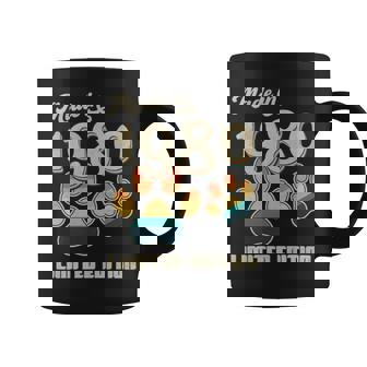 1980 Dog Paw Print Vintage Coffee Mug | Mazezy