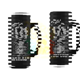 1989 Vintage Drum Set Coffee Mug | Mazezy