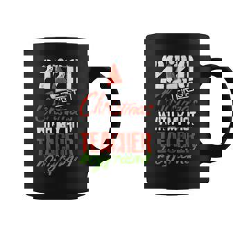 2020 First Christmas With My Hot Teacher Boyfriend Graphic Print Coffee Mug - Monsterry