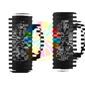 2030 Our Sustainable Future Peace Global Goals Motivational Graphic Print Coffee Mug - Monsterry