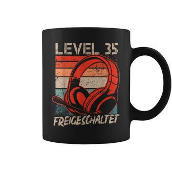 35Th Birthday Boysideo Gamer Level 35 Unlocked Tassen - Geschenkecke