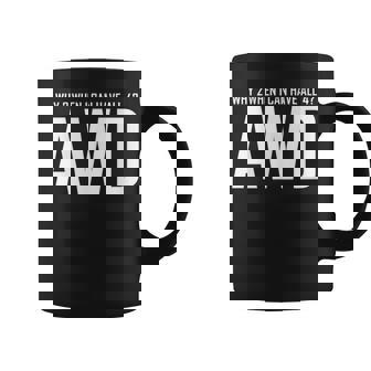 All 4 AWD For All-Wheel Drive Car Fans Graphic Print Coffee Mug - Monsterry