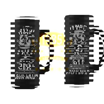 40 Años Cumpleaños Hombres Esintage 1985 Taza de café - Regaloses