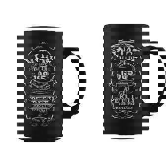 40 Cumpleaños Diseño Retrointage Hombre 1985 Taza de café - Regaloses