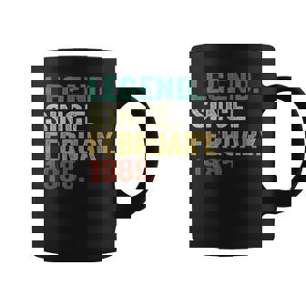 40 Years Old Legend Since February 1985 40Th Birthday Coffee Mug | Mazezy