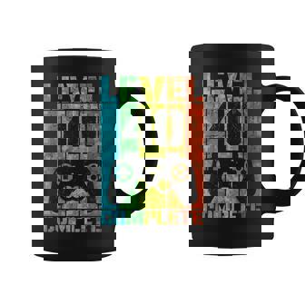 40º Cumpleaños Hombre Gamer Nivel Completo 40 Años Taza de café - Regaloses