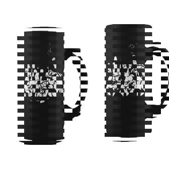 420 Hand Sign Smoking Weed Joint Marijuana Pot Smoker Coffee Mug - Seseable