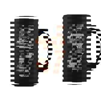 45 47 Trump 2024 Salvar A América Nuevamente Llevar A América Deuelta Taza de café - Regaloses
