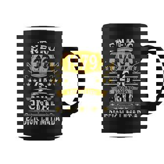 46 Años Cumpleaños Hombre 1979 Las Leyendas Nacen Enero 1979 Taza de café - Regaloses