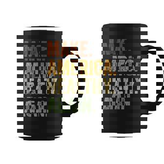 47 MAHA 2024 Retro Make America Healthy Again Graphic Print Coffee Mug - Monsterry