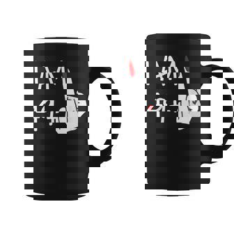 I Am 49 Plus 1 Middle Finger 50Th Birthday Mother's Day Neck T Tassen - Geschenkecke