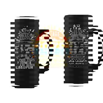 50 Años Cumpleaños Hombre 1975 50 Años Cumpleaños Taza de café - Regaloses