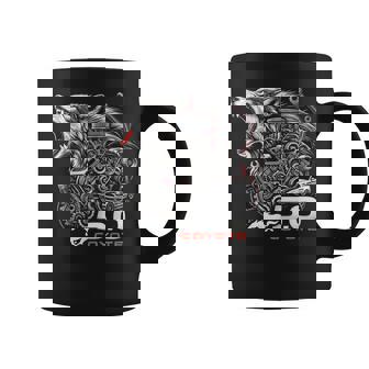 50 Coyote Distressed Enthusiast For Squad Coffee Mug - Thegiftio UK