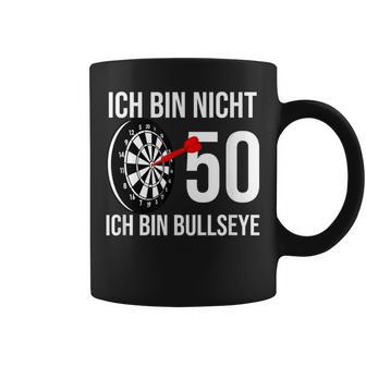 50 Geburtstag Dart Ich Bin Nicht 50 Ich Bin Bullseye Tassen - Geschenkecke