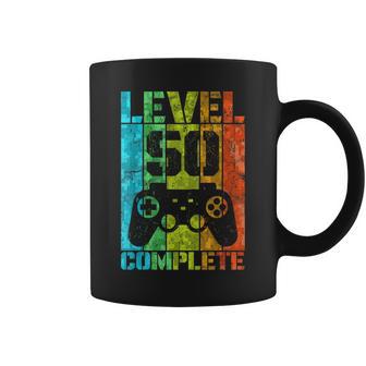 50Th Birthday Man Gamer Level Complete 50 Years Tassen - Geschenkecke