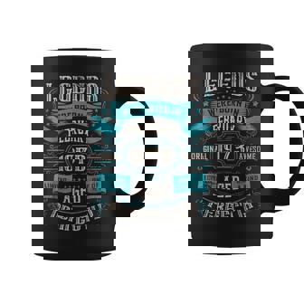 51St Birthday Legends Were Born In February 1973 Coffee Mug | Mazezy