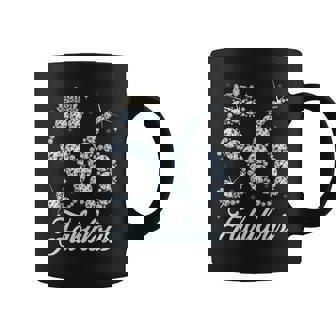 56 Year Old Its My 56th Birthday Queen Diamond Heels Crown Graphic Print Coffee Mug - Monsterry