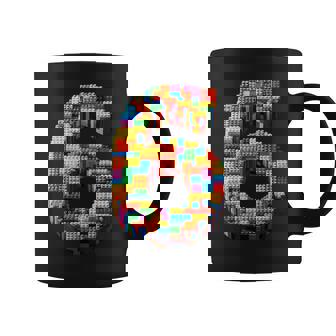 6 Year Old Blocks Building Master Builder 6Th Birthday Boy Coffee Mug | Seseable UK