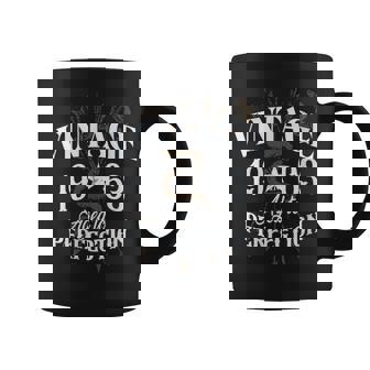 61st Birthday For Men Vintage 1963 Aged To Perfection Graphic Print Coffee Mug - Monsterry