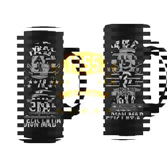 70 Años Cumpleaños Hombre 1955 Las Leyendas Nacen Marzo 1955 Taza de café - Regaloses