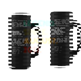 8 Years Old Legend Since August 2017 8Th Birthday Coffee Mug | Mazezy