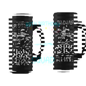 80Th Birthday Cruise Squad 2025 Matching Party Family Coffee Mug - Monsterry
