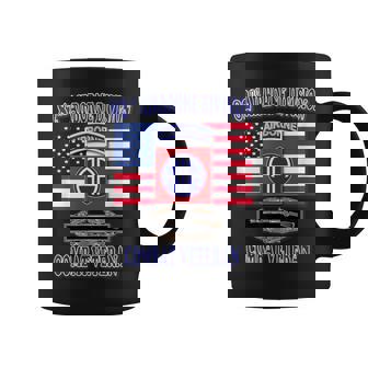 82nd Airborne Combat Veteran- Infantry Front Graphic Print Coffee Mug - Monsterry
