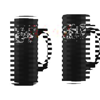 8647 Retro 86 47 Anti-Trump Flower President Coffee Mug | Seseable CA