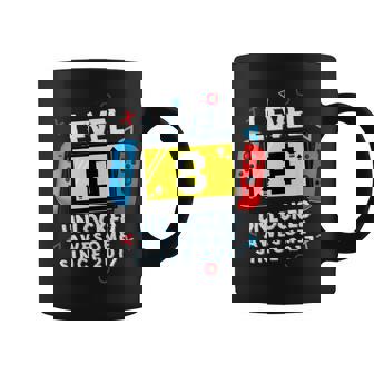 8º Cumpleaños Nivel 8 Desbloqueado Impresionante 2017 Taza de café - Regaloses