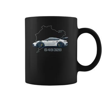 992 Gt3 Rs Silhouette Oldtimer 911 Gt3 Rs Retro Look Tassen - Geschenkecke