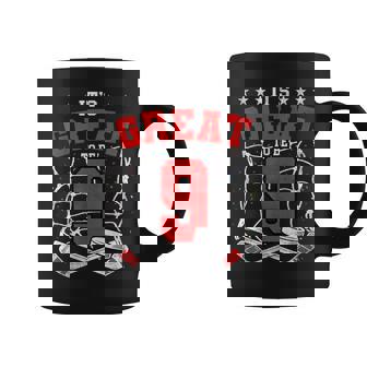 9Th Birthday Hockey Lovers It's Great To Be 9 Years Old Coffee Mug - Seseable